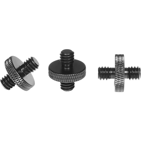 6-pack 1/4\" hane till 1/4\" hane kameramonteringsskruv stativmonteringsskruv stativskruv kameraskruv, precisionstillverkad.