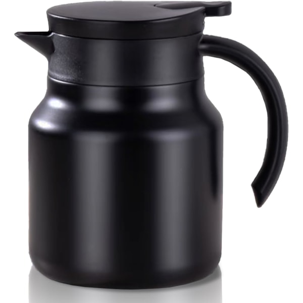 Termisk Kaffe- och Tekanna, Isolerade Tekanna i Rostfritt Stål, 800 ml Te- och Vattenseparation, Avtagbar Termisk Tekanna för Kaffe cobre