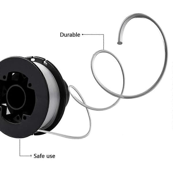 RS-136-BKP Spole + 682378-02 Spoledæksel + Spolefjeder til Black &amp; Decker Plæneklipper