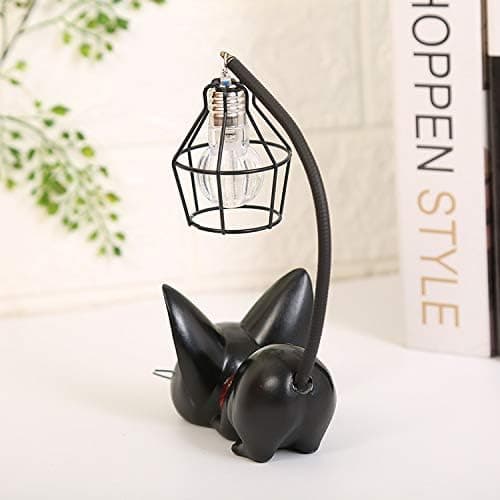 Kat Design Natlampe Kreative Bord Sengeborde Lamper Sorte Katte Legetøj Lampe