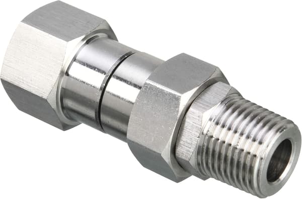 Trykkvask roterende, 3/8\" NPT hann gjenger, rustfritt stål, 4500 PSI