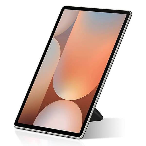Til Samsung Galaxy Tab S10+ Etui Origami Stand PU Læder Magnetisk Tablet Cover - Sort