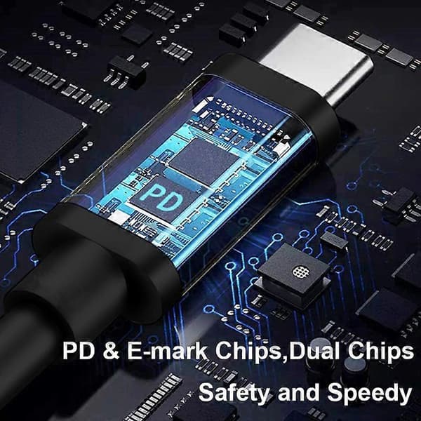 USB-C til 4.0x1.35mm til Asus Laptop, 1.8m PD 100W Hurtig Magnetisk Notebook-stik