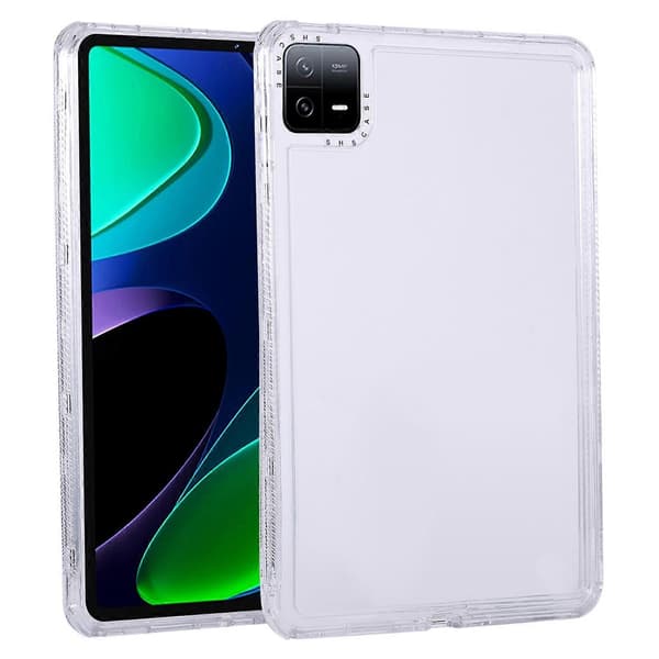 Klart skal för Xiaomi Pad 6, 3-i-1 PC+TPU Stöttåligt Tablettskydd