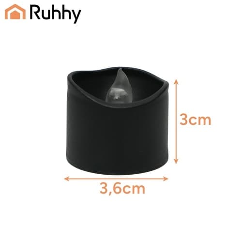 LED-valot 12 kpl 3,6 cm - Koristevalaistus