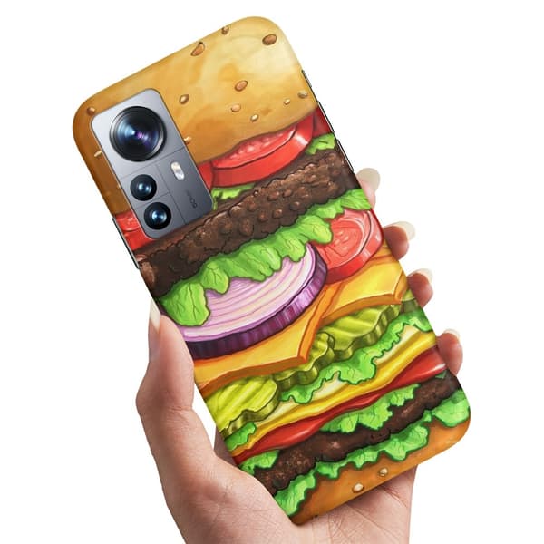 Etui / Mobilcover til Xiaomi 12 Pro - Hamburger