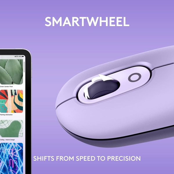 mus, presisjons-/hurtigskrolling, kompakt design, bluetooth, flerenhets