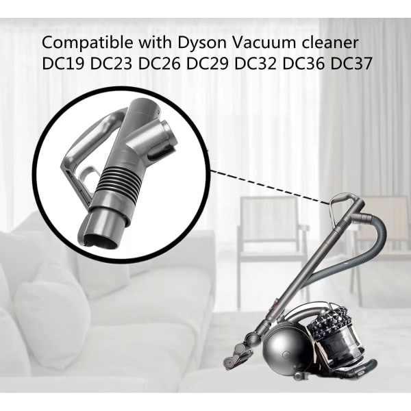 Dyson støvsuger tilbehør håndtag, Dyson DC19 håndtag, Dyson DC19 håndledsstøvsuger, Dyson DC19 allergivenligt håndtag DC23 DC26 DC29