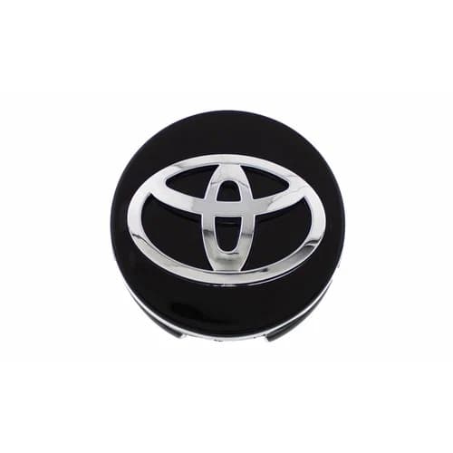 Toyota centrumkåpor / hjulnavsbilsemblem - 4-pack 62mm - Black