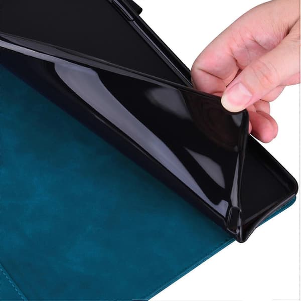 Etui til Lenovo Xiaoxin Pad Pro 12.7 tommer med kortholder, stativ, folio læder tablet cover