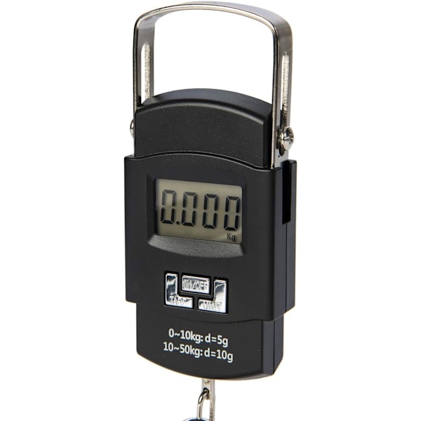 Bärbar bagagevåg 50 kg Elektronisk digital resväska reseväska hängande vägningsskala