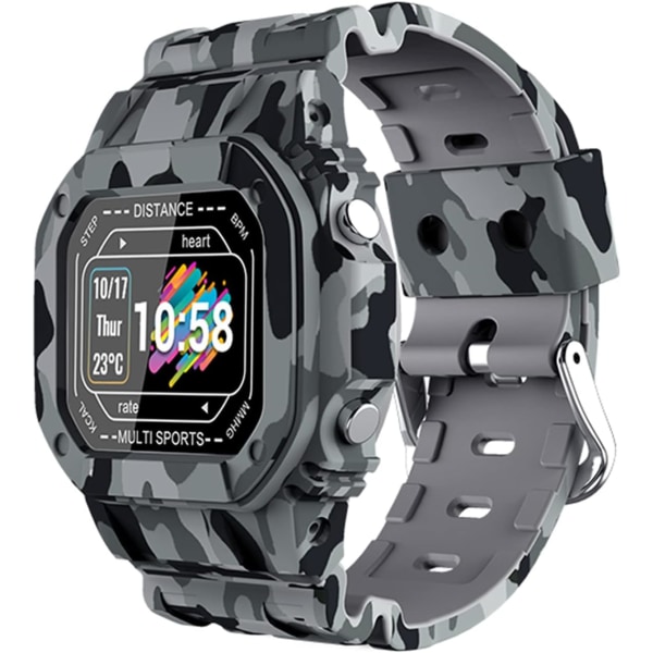 Smart Watch Touching IP67 Vandtæt, Sundhedsovervågning til Puls, Blodilt, Søvn