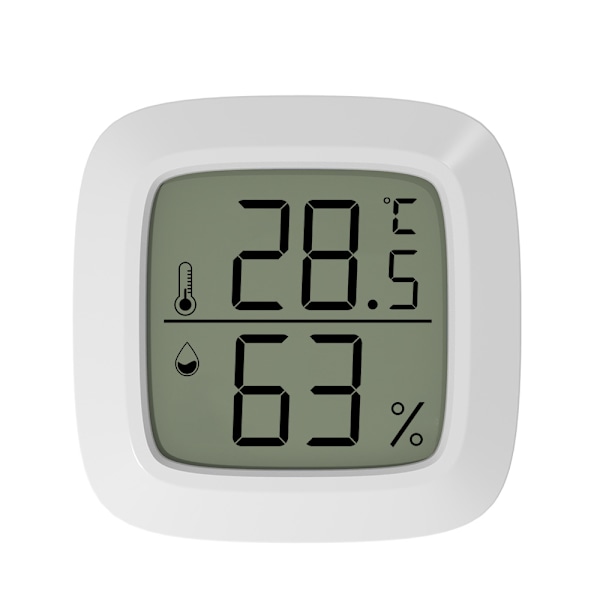 1 st Digital Mini Hygrometer Termometer Inomhus