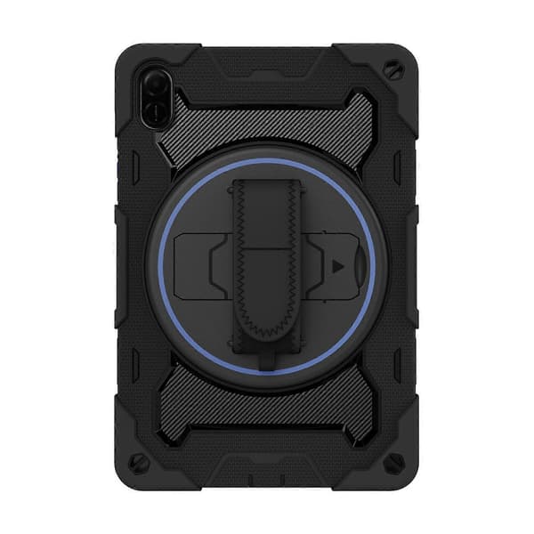 Etui med støtte og håndstropp i PC+silikon til Honor Pad X9/X8a