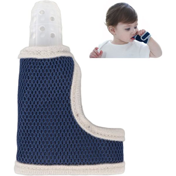 Baby Stop Suger Tumsugning Finger Guard, Mat Silikon Stop Suger Sugning Handske