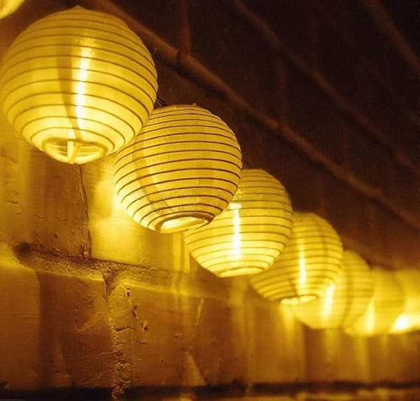 LED Lyslenke, L:6,5M-30 Hvite LED Kuler Varm Hvit