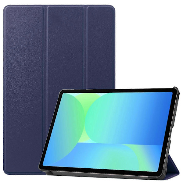 Fodral för Samsung Galaxy Tab S10 FE/S9 FE Anti-Drop Läderställ Tablettskydd