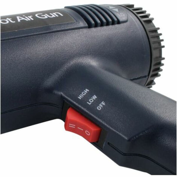 2000W Trinløs termostat varmepistol høj effekt film plast bagepistol