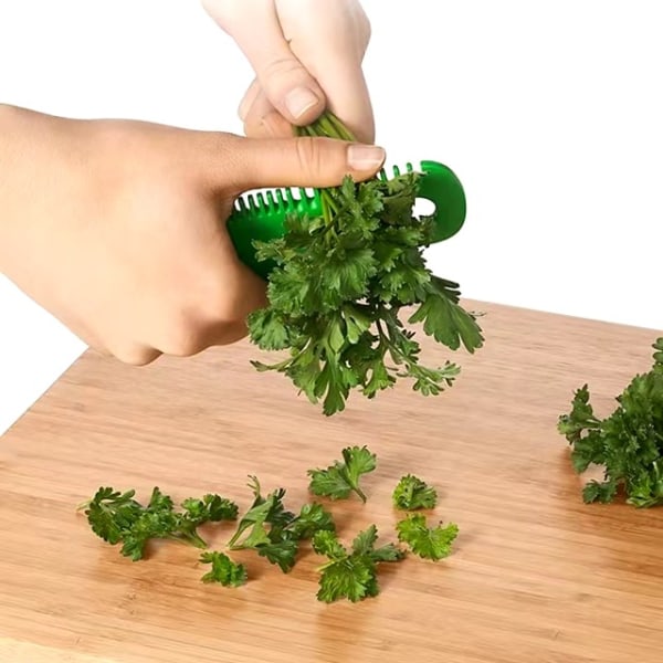 Örtskalare Multipurpose Flat Herb Vegetable Leaf Remover för restaurang