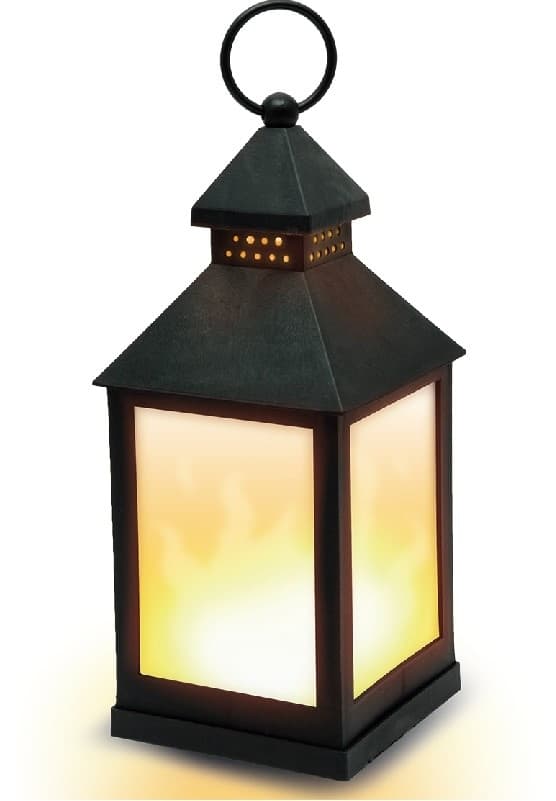 LED-lykt med lavt strømforbruk 10,5×10,5×24 cm