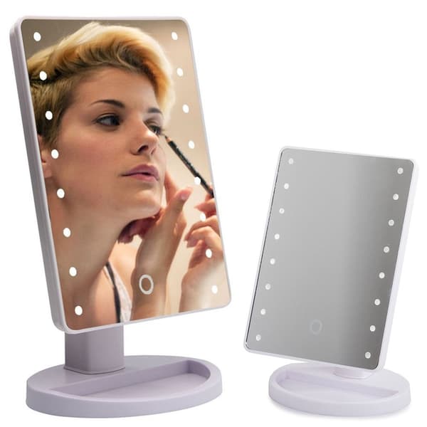 Sminkespeil LED - Speil for sminke white