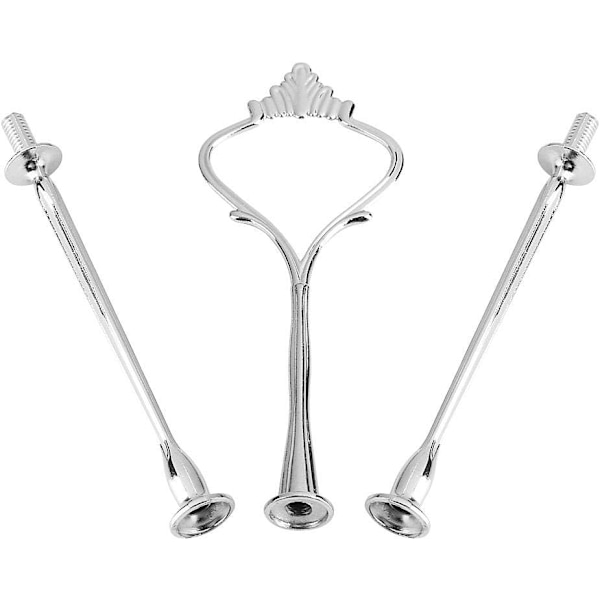 Tårttillbehör Set, Lager Tårta Cupcake Bricka Hållare Handtag Fruktskål Hårdvara Tillbehör Hållare
