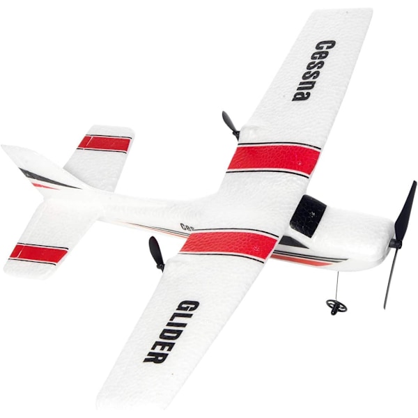 RC-lentokone, 2,4 GHz:n 2-kanavainen, käyttövalmis RC-lentokone, sisäänrakennettu 6-akselinen gyro RC-lentokone, helppo lentää aloittelijan RC-lentokone lapsille pojalle