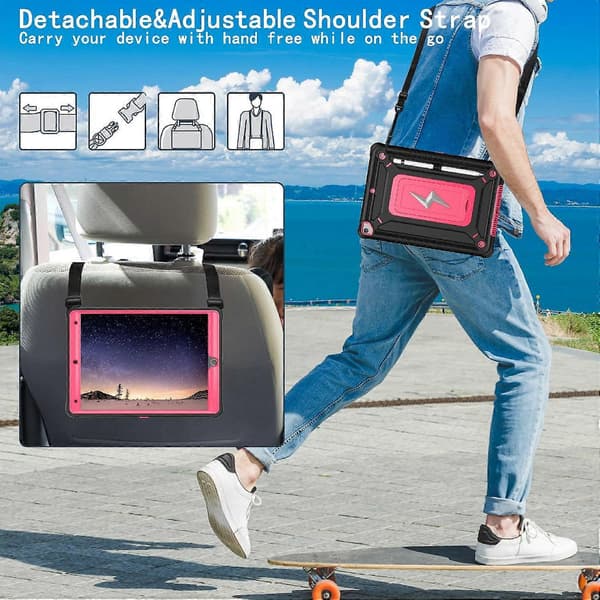 Kompatibelt med iPad 10.2 (2021) Tablet Fodral