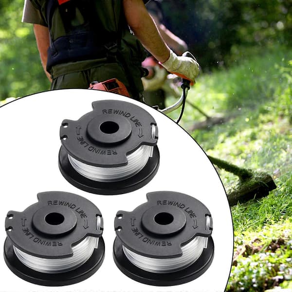 2 ST TLE-03 Spole för Einhell GE-CT 18 / 28 Li TC / GE-CT 18 / 28 Li Gräsklippare Nylon Trimmertråd