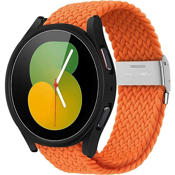 20mm Samsung Galaxy Watch 5/Watch 5 Pro /Watch 4/4 Classic/Watch 3 /Gear Sport/Gear S2 Classic, flettet rem til Galaxy Watch Active 2