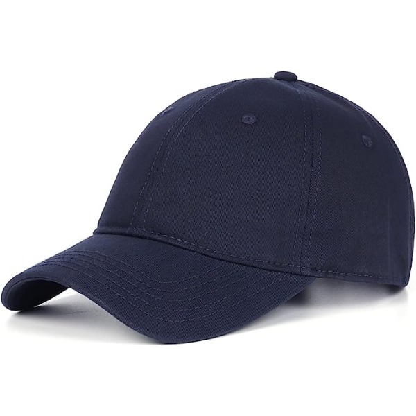 Baseball caps, justerbar storhode pappahatt, oversized lavprofilert golfcaps