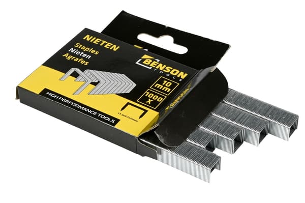 Stifter 10 mm × 0,7 mm 1000-pakning