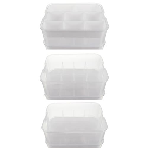 Förvaringslåda för byggklossar - Diverse 3 tiers