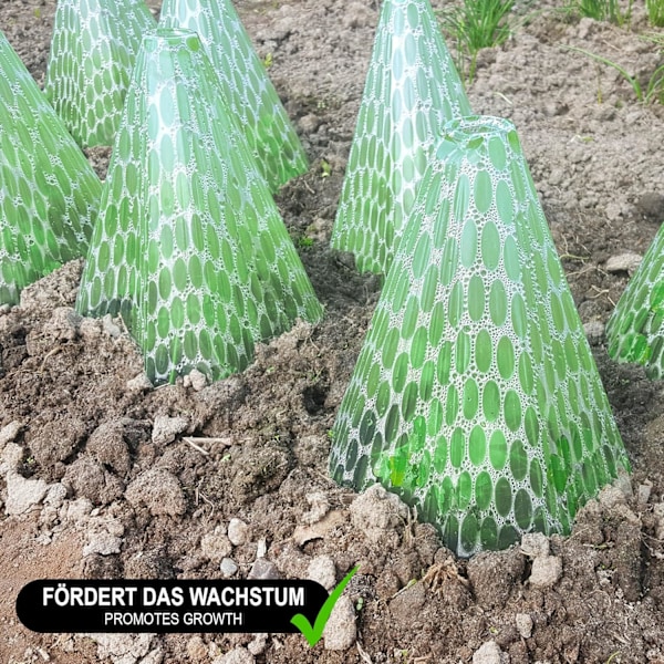 10 st Plant Solhatt - Skyddande Klocka för Växter som Växthjälpmedel - 10 stycken