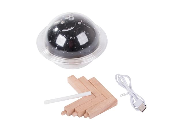 Luftfugter / Aroma Diffuser - Aromalampe med RGB-belysning