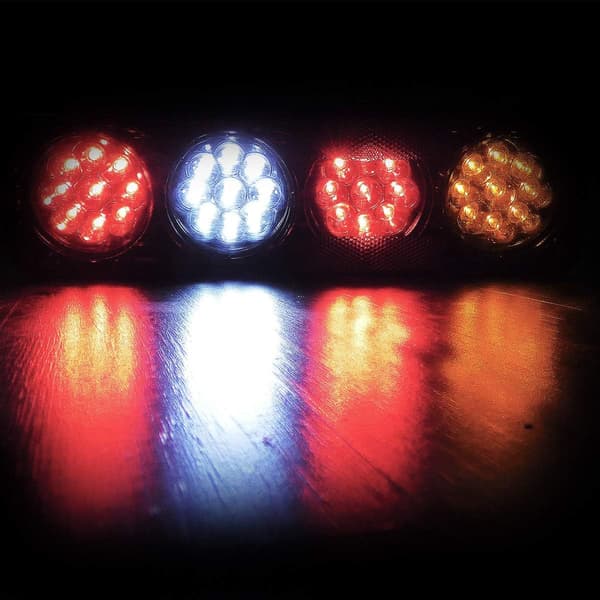 Bil Baklys 2stk 12V 36 Led Baklys 6 Funksjon Tilhenger Tilhenger Campingvogn Tilhenger Baklys