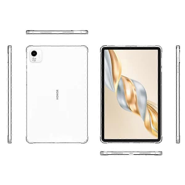 For Honor Pad X9 Pro Deksel Fire Hjørner Støtsikkert Klar Tablet TPU-deksel