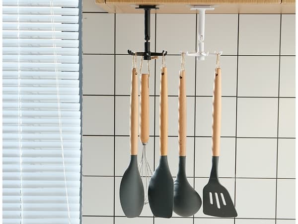 Roterbar Henger med 6 Kroker - Kjøkken & Bad