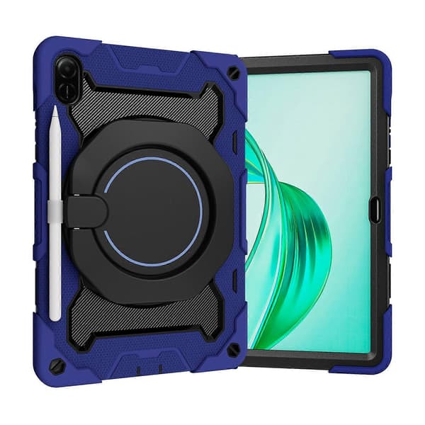 Skal för Honor Pad X9/Pad X8a med Ställ PC+Silikon Stöttåligt Robust Tablettskydd