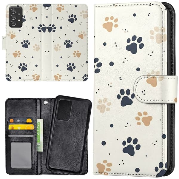 Samsung Galaxy A52/A52s 5G - Pungcover/Etui Paws
