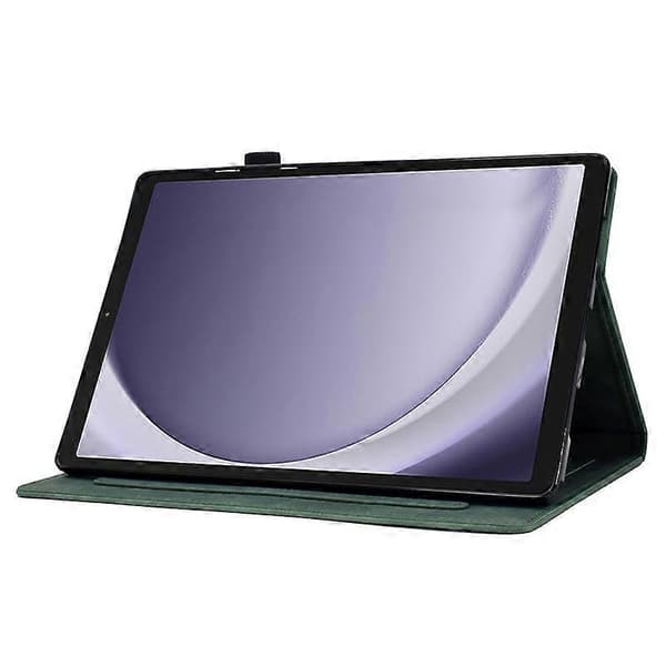 Til Samsung Galaxy Tab A9+ Etui PU Læder Tablet Cover med Kortholder Stand