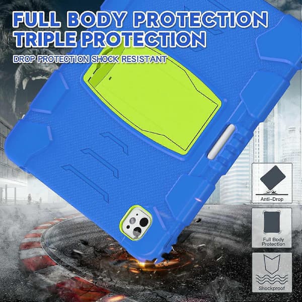 Ställfodral PC+Silikon Anti-fall Tablet Cover för iPad Pro 13 (2024)