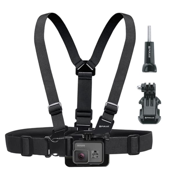 Brystsele / Brystfeste - Feste for GoPro - Alle modeller black