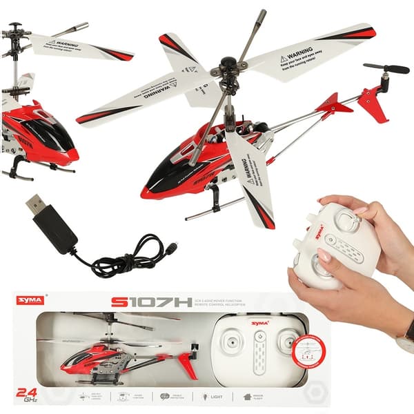 RC Helikopter - SYMA S107H red