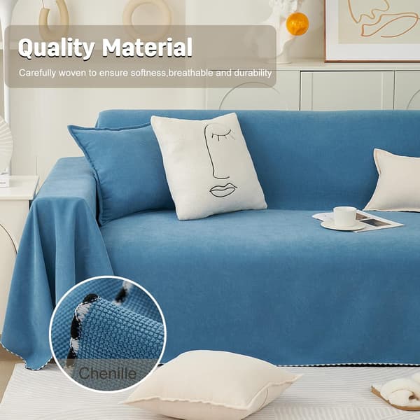 Stretch Sofa Cover, Universal Woven Couch Protector, 180*130cm
