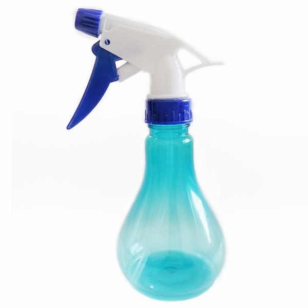 Sprayflaska, 250 ml justerbar sprayförvaringsbehållare för hår-, växt- och hemrengöring, blå