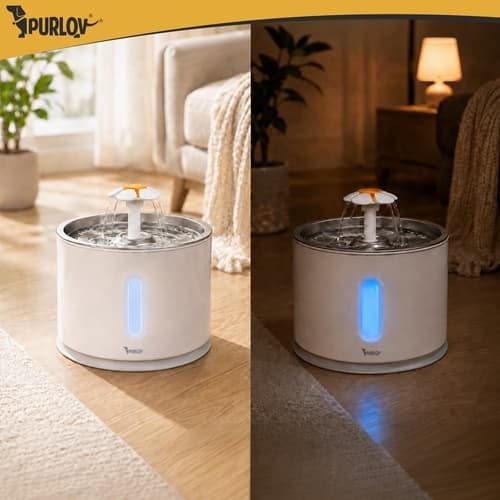 Fontene for katt/hund - Automatisk vannskål - 2.4L