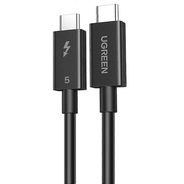 UGREEN Kompatibel med Thunderbolt 5-kabel Dobbel-Hode Type-C HD 16K Video Audio Dataoverføring