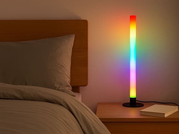 LED-lampe 40 cm RGB - Dekorativ gulv- og bordlampe
