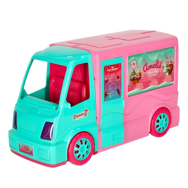 Food Truck / Legetøjslastbil til børn - 21 dele